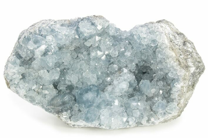 Sparkly Celestine (Celestite) Geode - Madagascar #228993